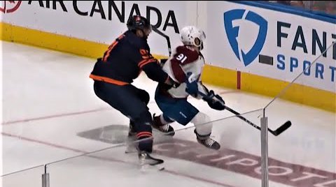 Evander Kane devra s'expliquer pour sa mise en échec sur Nazem Kadri