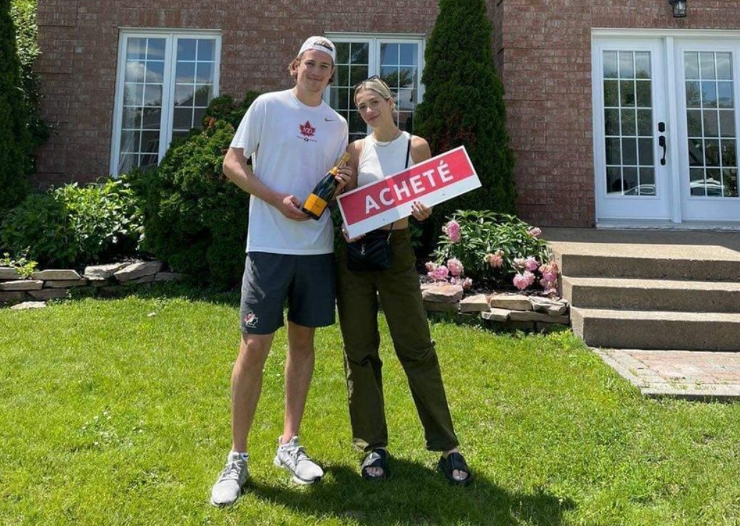 Une nouvelle maison trifluvienne pour Samuel Montembeault et sa conjointe