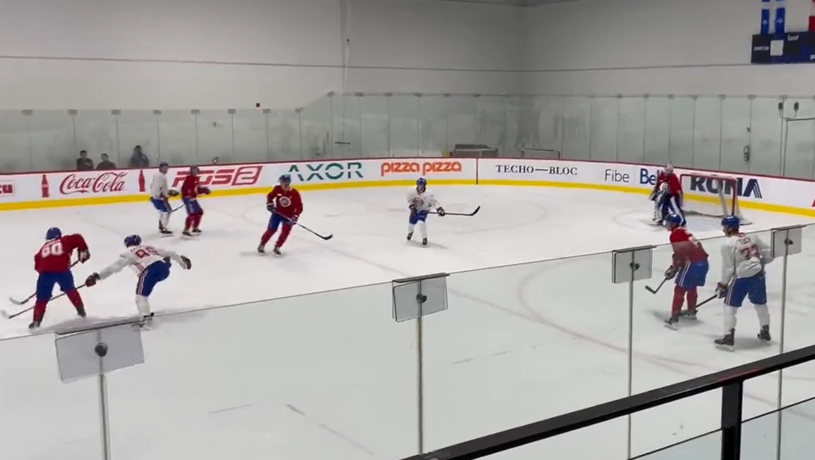 Camp de développement du CH : beaucoup de talent à l'attaque, moins à la ligne bleue