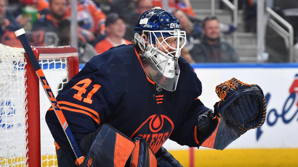 Les Oilers n'auraient plus de gardien partant