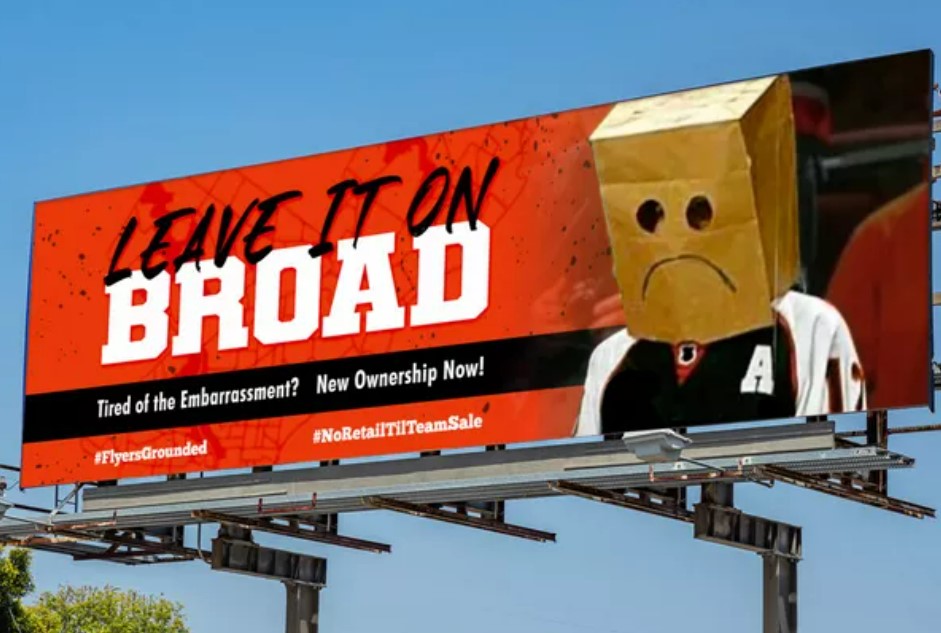Des partisans des Flyers se cotisent pour exiger des changements majeurs chez les Flyers
