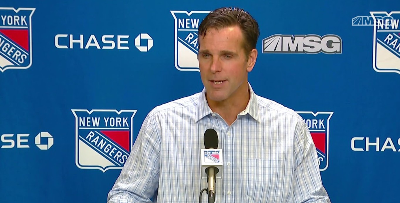 Jeff Gorton voulait engager David Quinn pour remplacer Luke Richardson