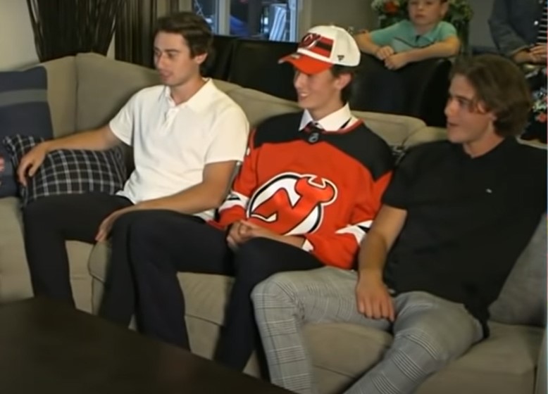 Luke Hughes : ses frères Jack et Quinn croient toujours qu'il sera le meilleur des trois