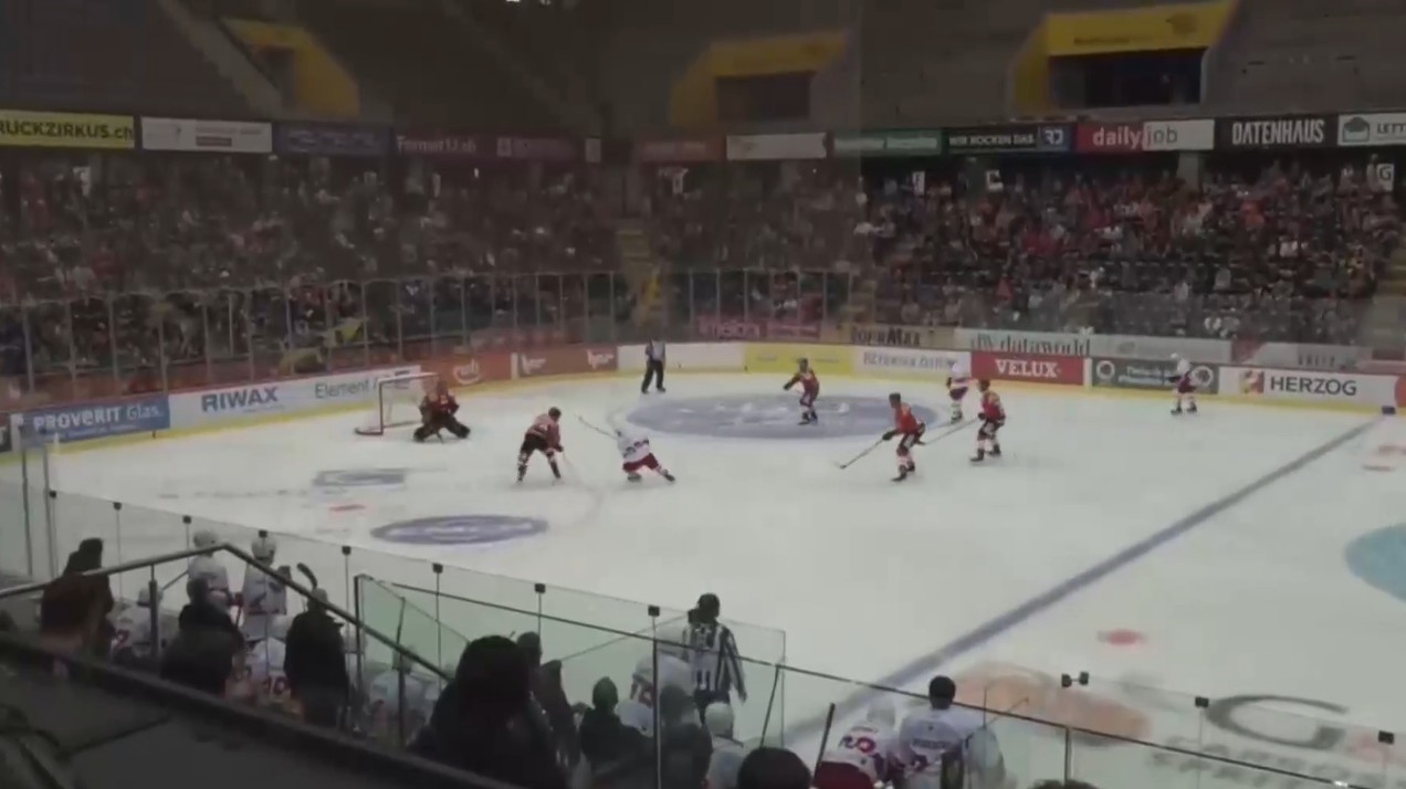 Daniel Audette a marqué un but tout simplement magnifique en Suisse