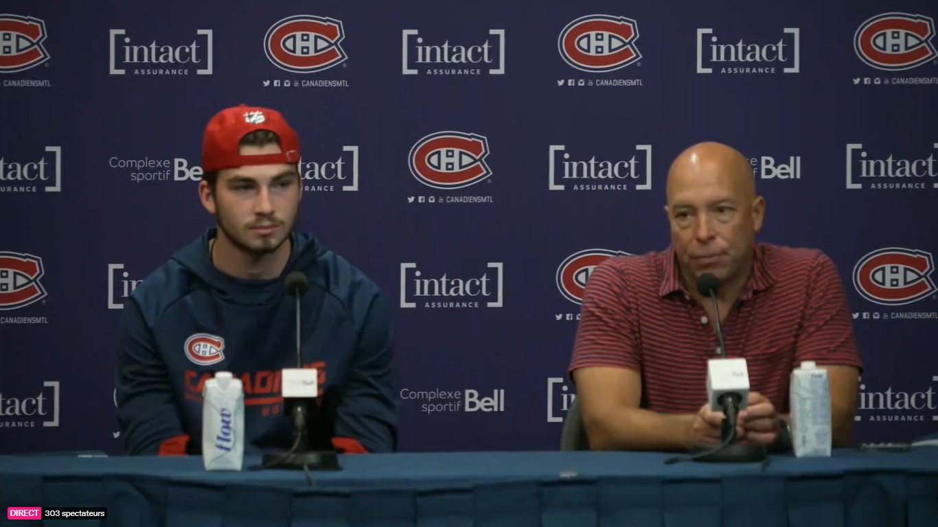 Kirby Dach est confiant en ses habiletés, maintenant qu'il est en santé à 100%