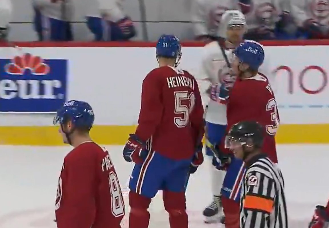 Matchs intra-équipe : Slafkovský, Dach, Heineman, Beck et Mesar gagnent des points