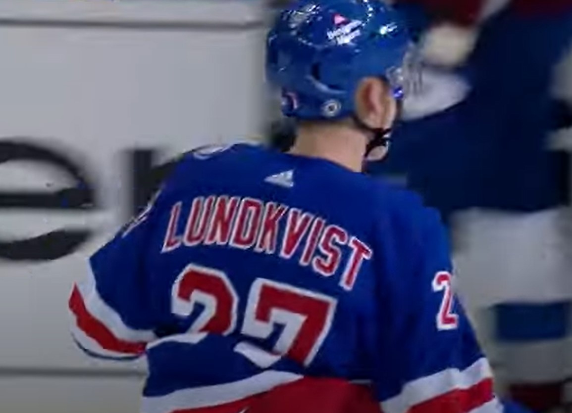 Les Rangers voudraient échanger Nils Lundkvist (qui veut plus de temps de jeu)