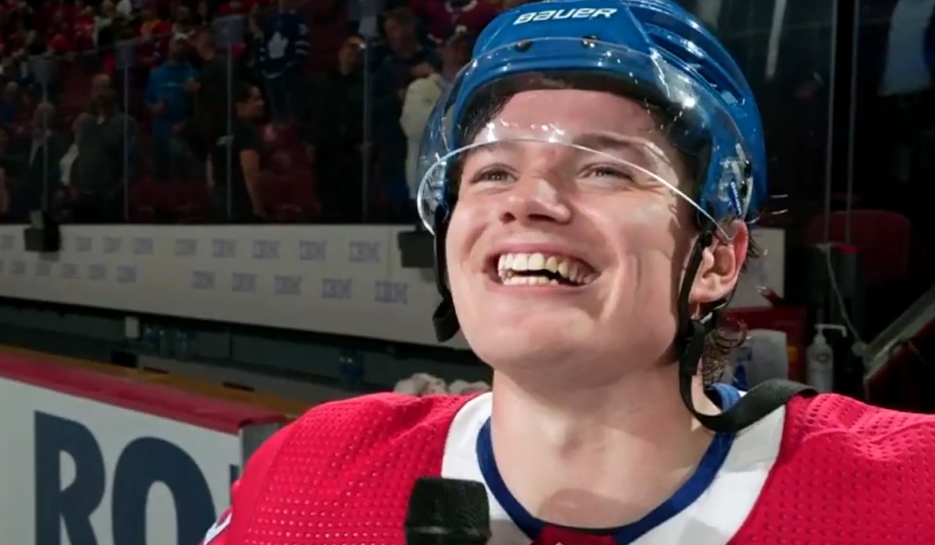 Blessure de Cole Caufield : le plus difficile sera de remplacer son enthousiasme