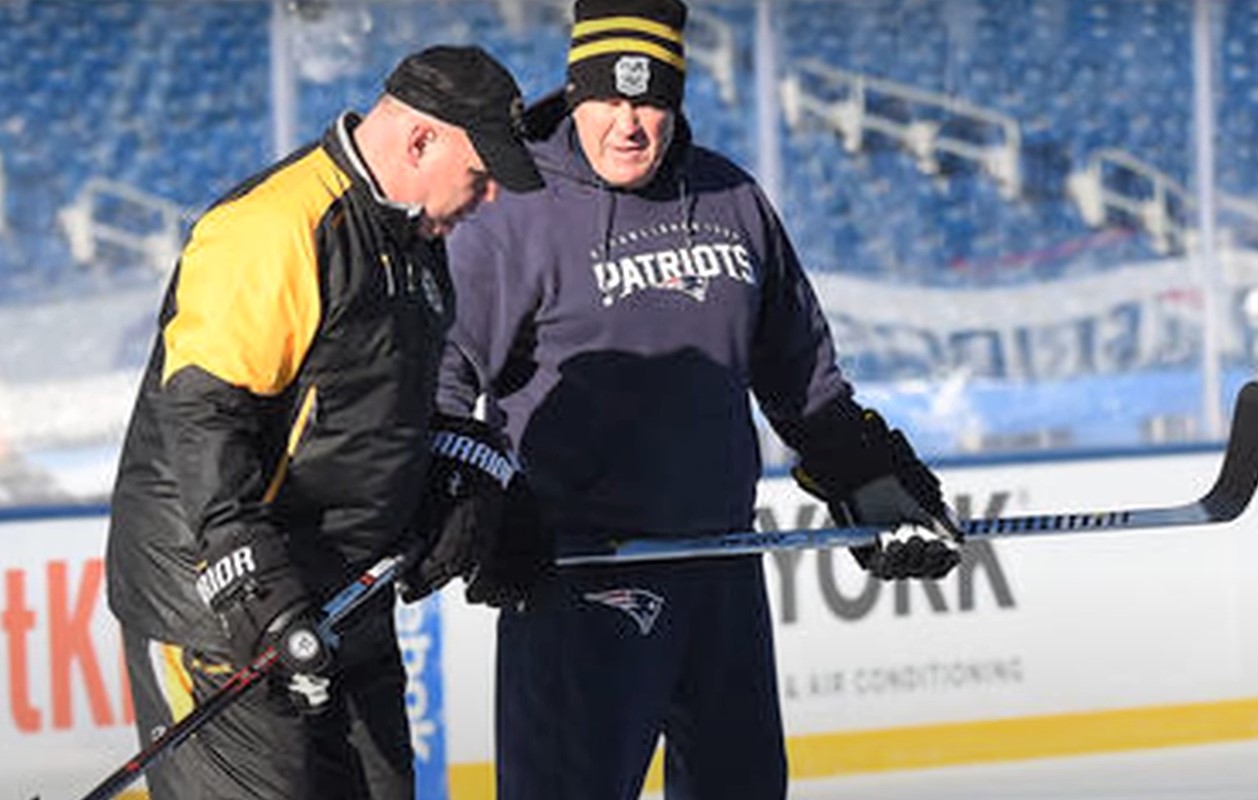 En 2017, Bill Belichick a demandé de l'aide à Claude Julien pour parfaire son travail