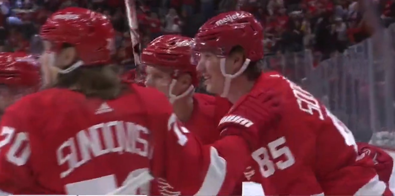 Top-4 : les Red Wings ont habillé le plus grand trio de l'histoire de la LNH