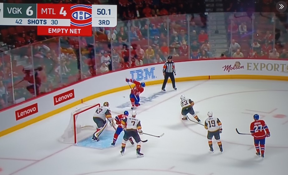 Hoffman et Drouin étaient sur la glace en fin de match alors qu'Allen avait été retiré