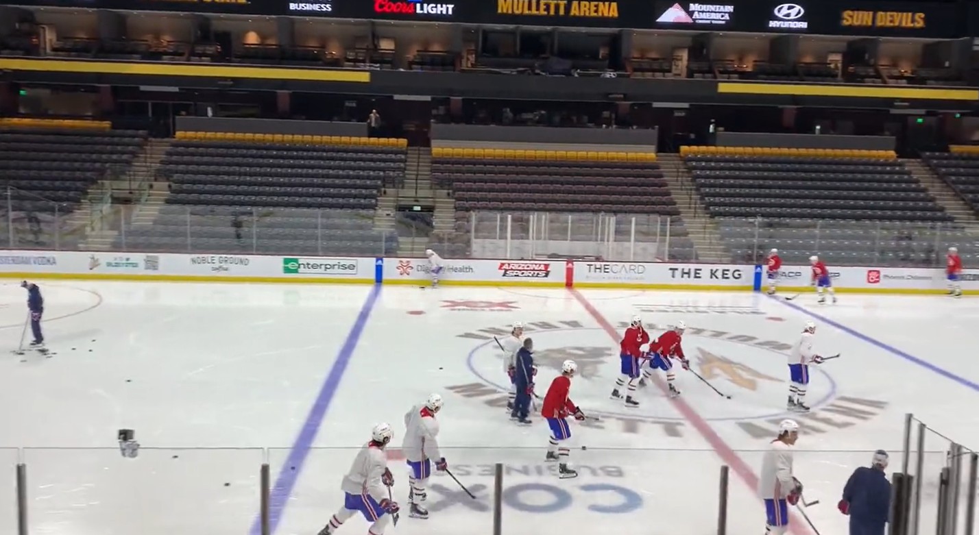 Tout indique qu'Anthony Richard sera en uniforme ce soir face aux Coyotes