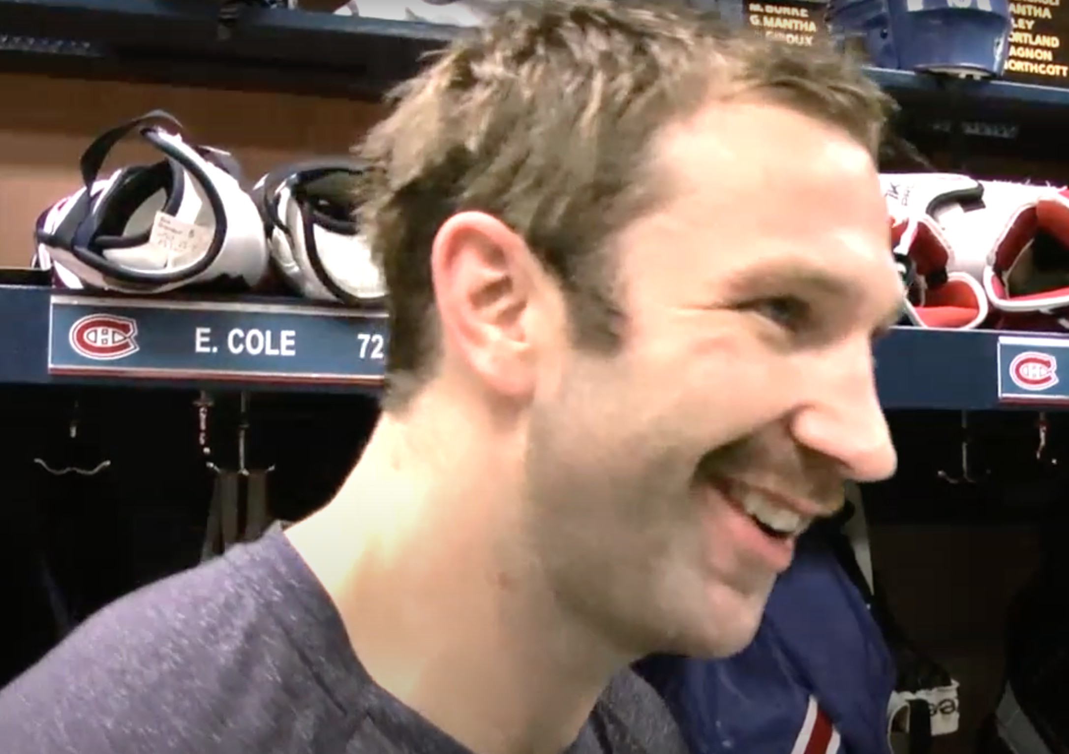 Carey Price croyait avoir été rendu aveugle par Erik Cole