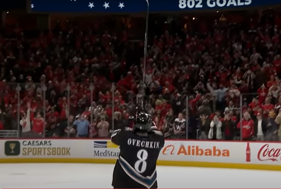 Top-5 : Ovechkin est désormais le deuxième meilleur marqueur de l'histoire de la LNH