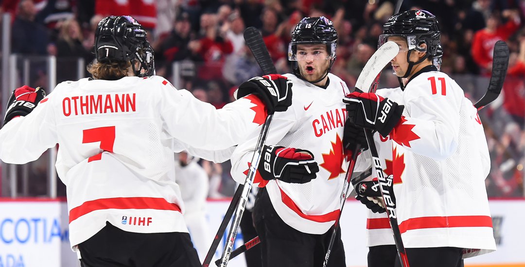 Le Canada écrase l&#039;Autriche comme prévu