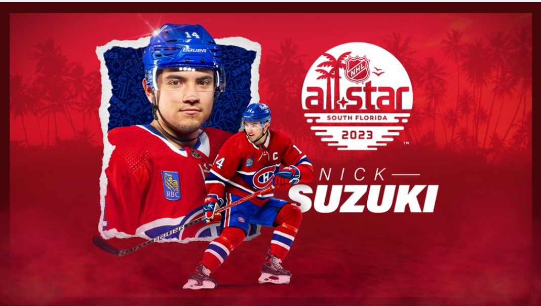 Nick Suzuki est invité au Match des étoiles