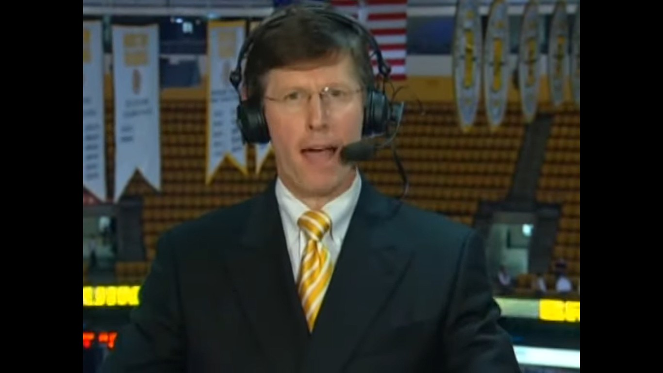 Le commentateur des Bruins soupçonné d'avoir été intoxiqué en ondes