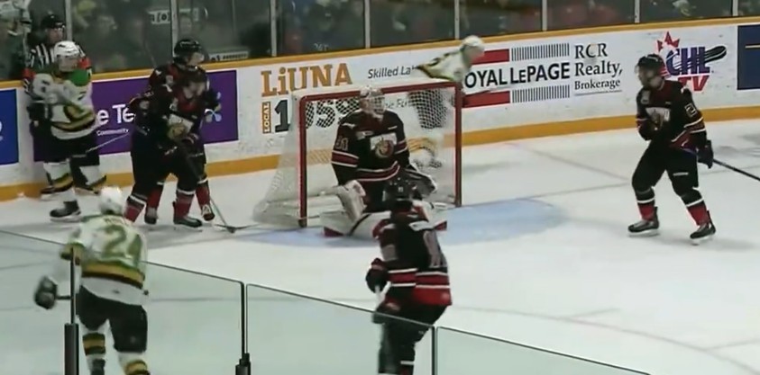 Logan Mailloux : quatre points pour aider les Knights à compléter le balayage