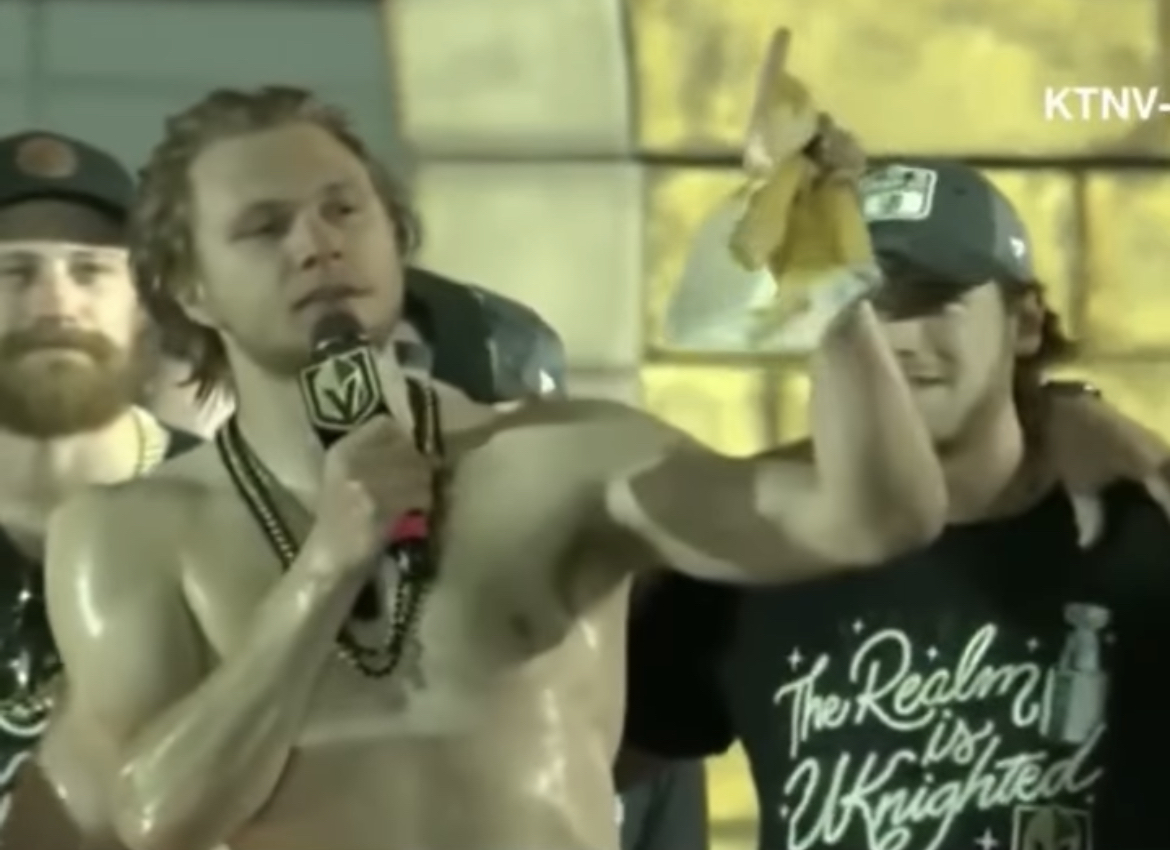 Parade des Golden Knights : un discours légendaire de William Karlsson