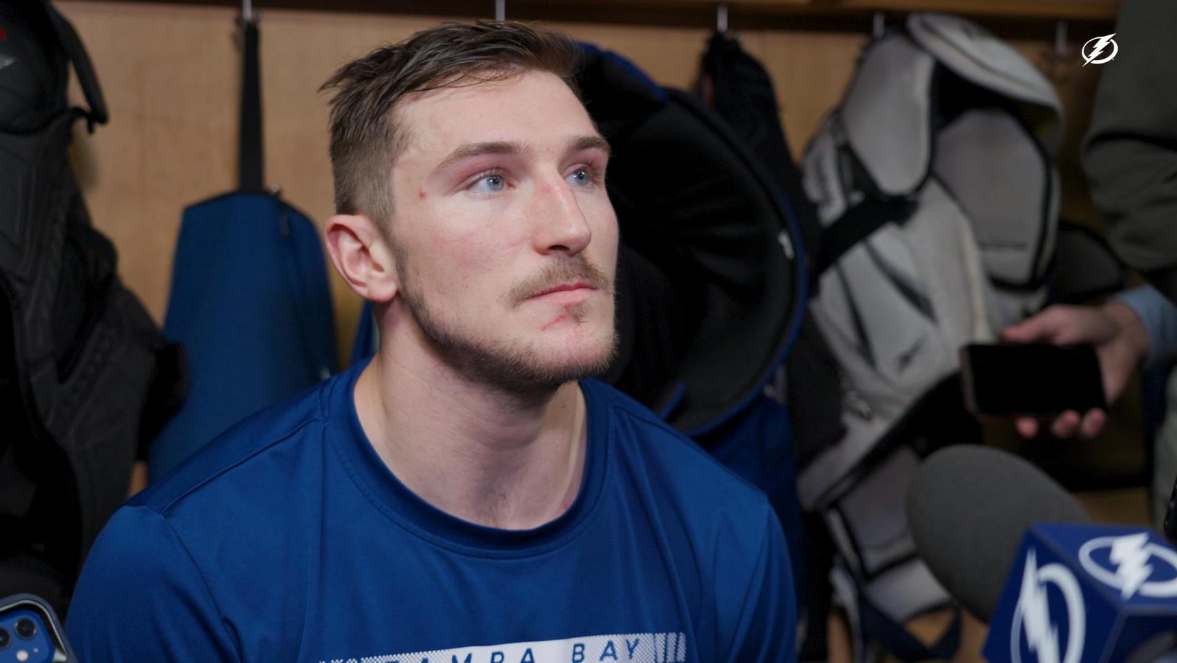 Tanner Jeannot prolongera son séjour à Tampa Bay après une arrivée difficile