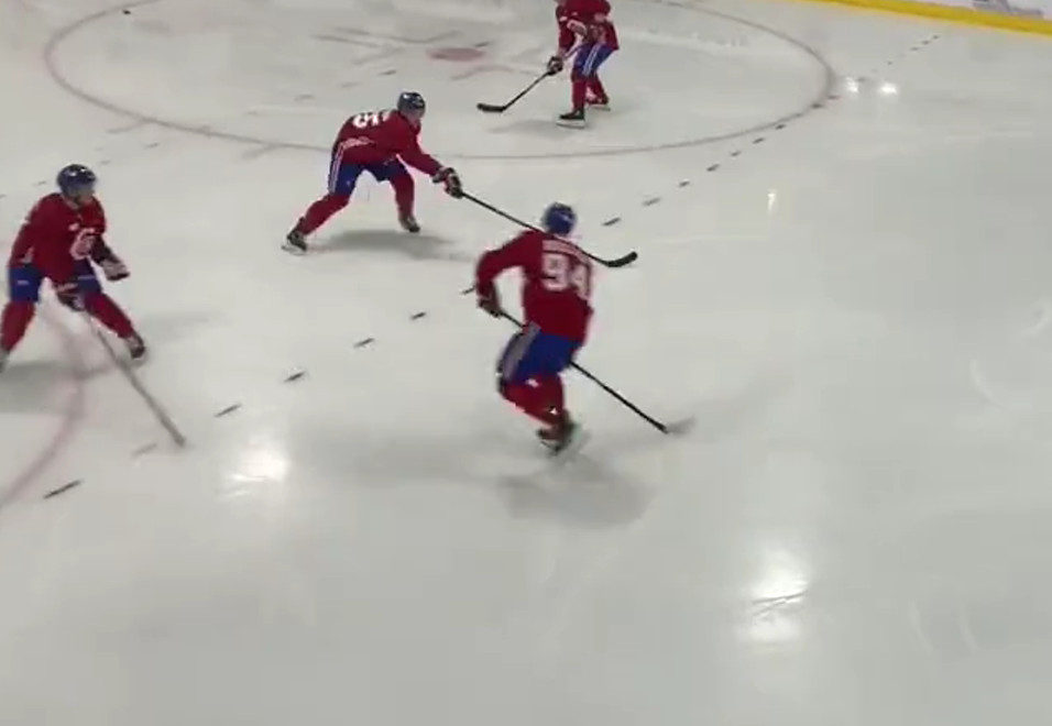 De nombreux joueurs (dont Logan Mailloux) vont disputer les trois matchs des recrues