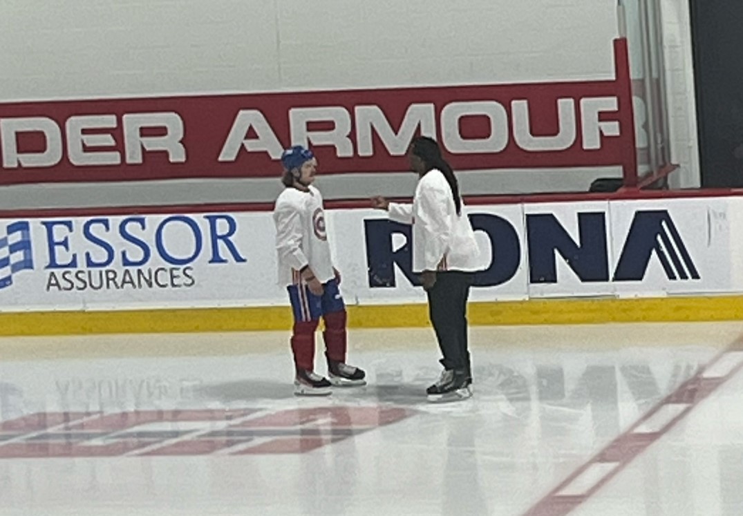 Georges Laraque: le nouvel entraîneur spécial de Michael Pezzetta