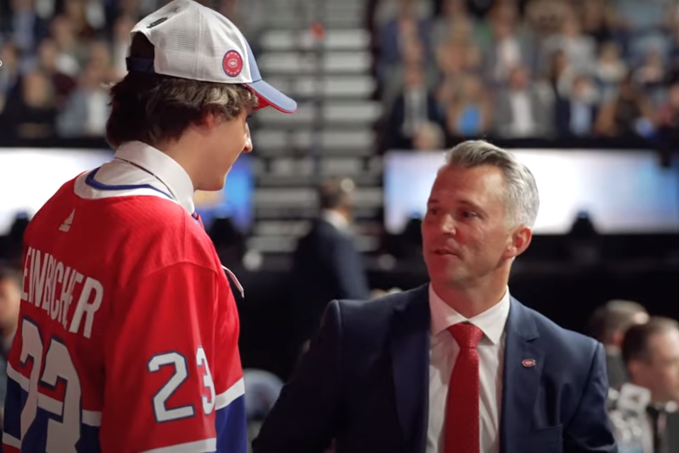 David Reinbacher a pris une quinzaine de livres (et a grandi) depuis quelques mois