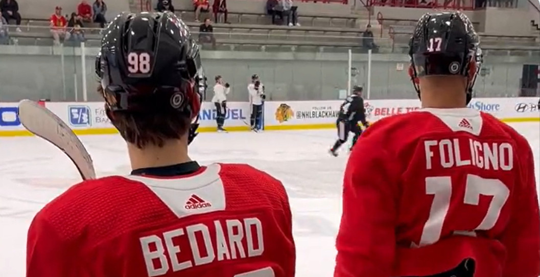Connor Bedard a déjà planté les enfants de Nick Foligno au mini-hockey