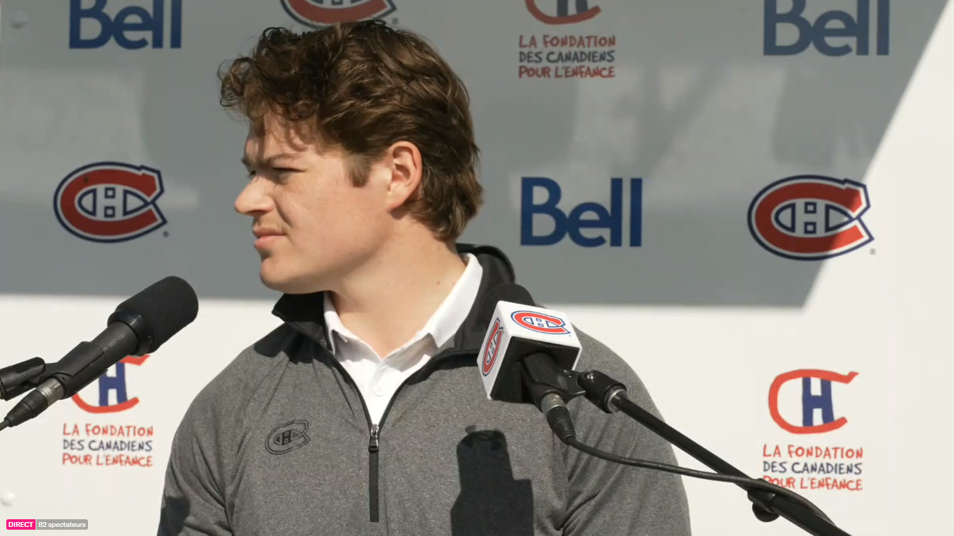 Cole Caufield tient vraiment à être un leader pour le CH cette saison