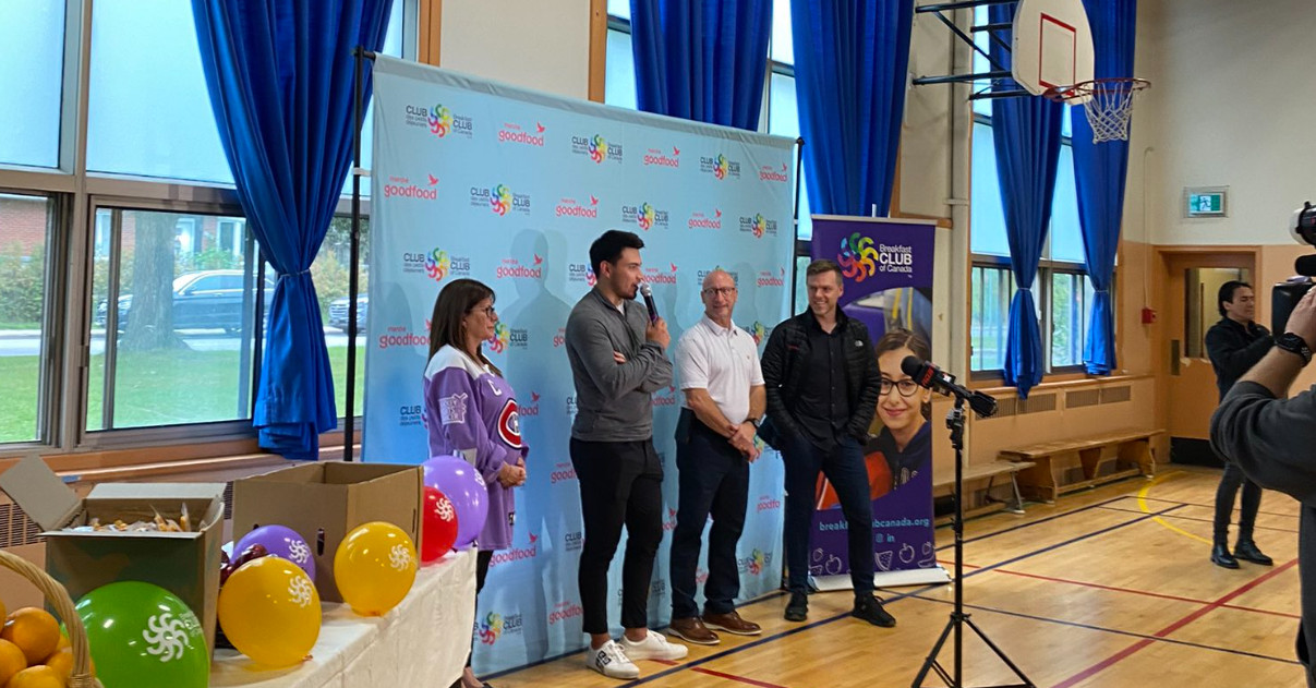 Nick Suzuki : un don de 10 000$ au Club des petits déjeuners