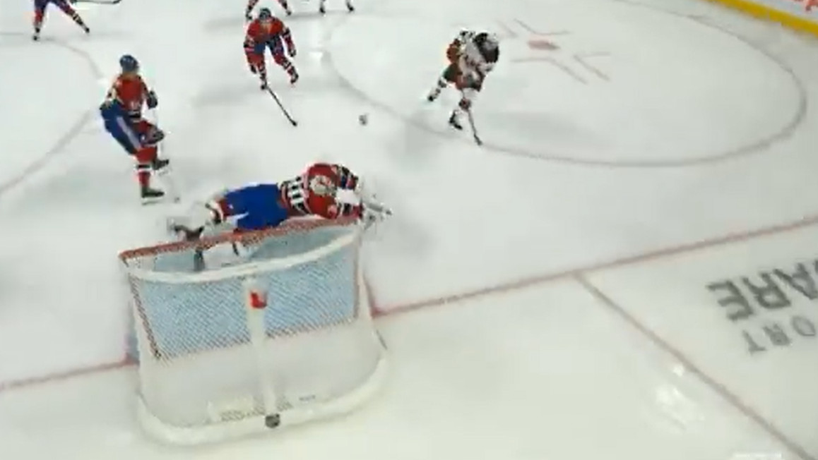 Cayden Primeau a bien répondu dans des conditions qui n'étaient pas évidentes