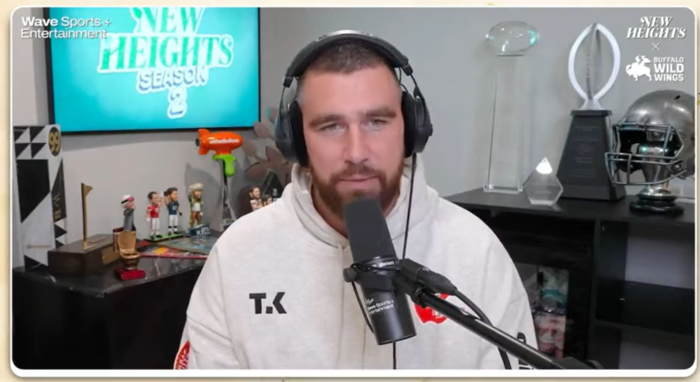 Même s'il ne sait pas comment prononcer son nom, Travis Kelce adore Connor Bedard