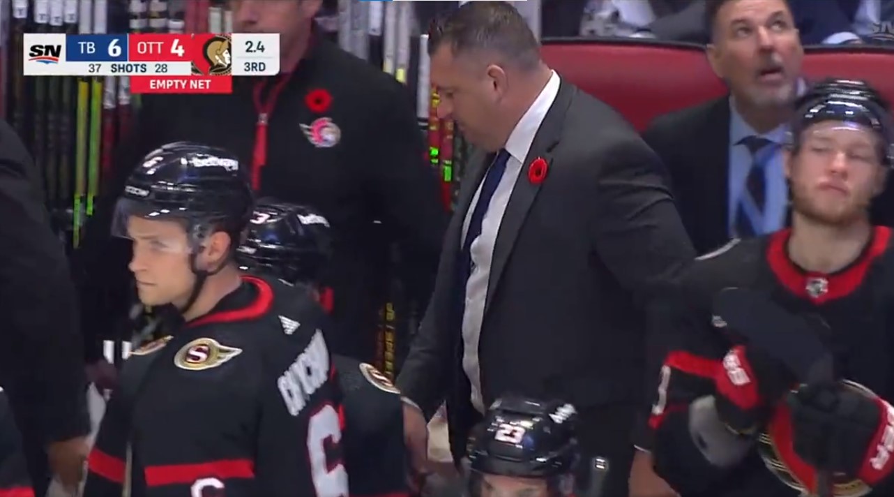 Brady Tkachuk ne s'est pas gêné pour critiquer ses partisans de huer l'équipe