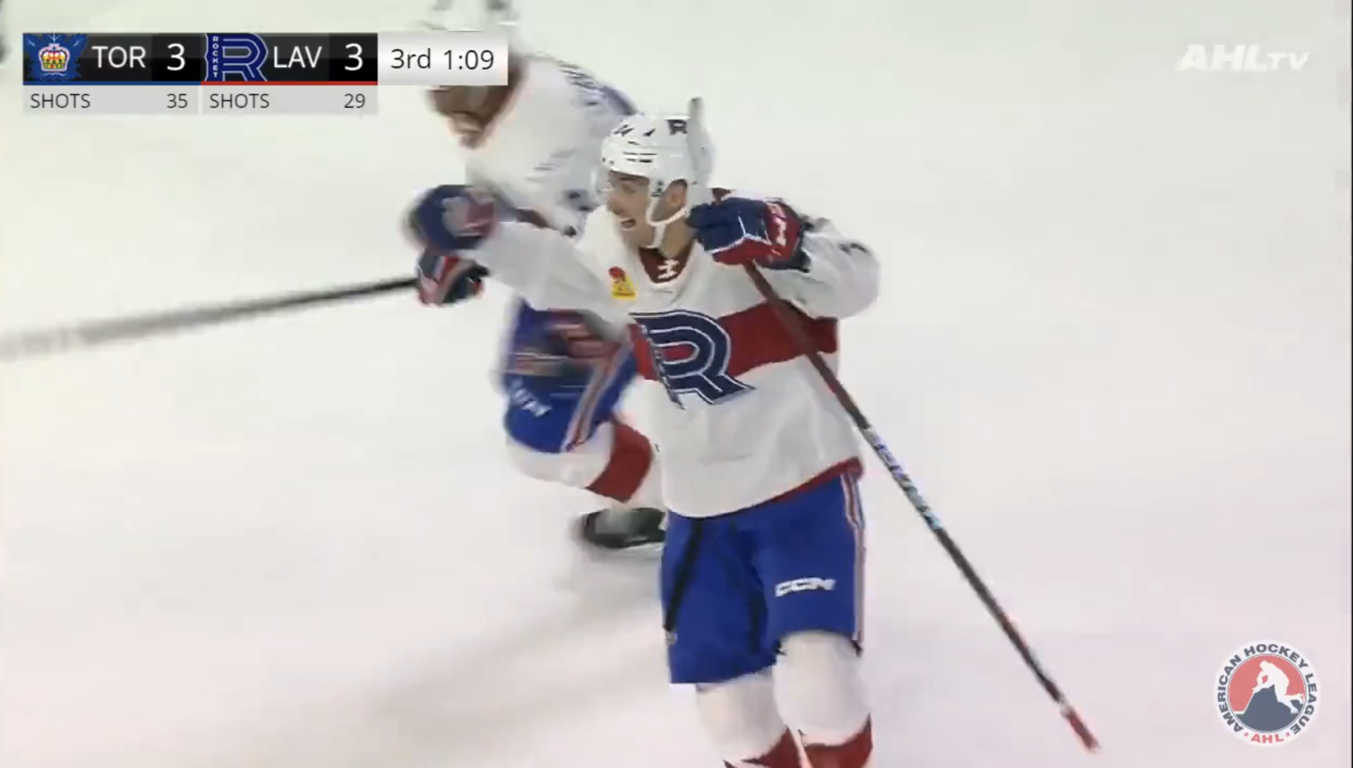 Le Rocket effectue une belle remontée en fin de match contre les Marlies