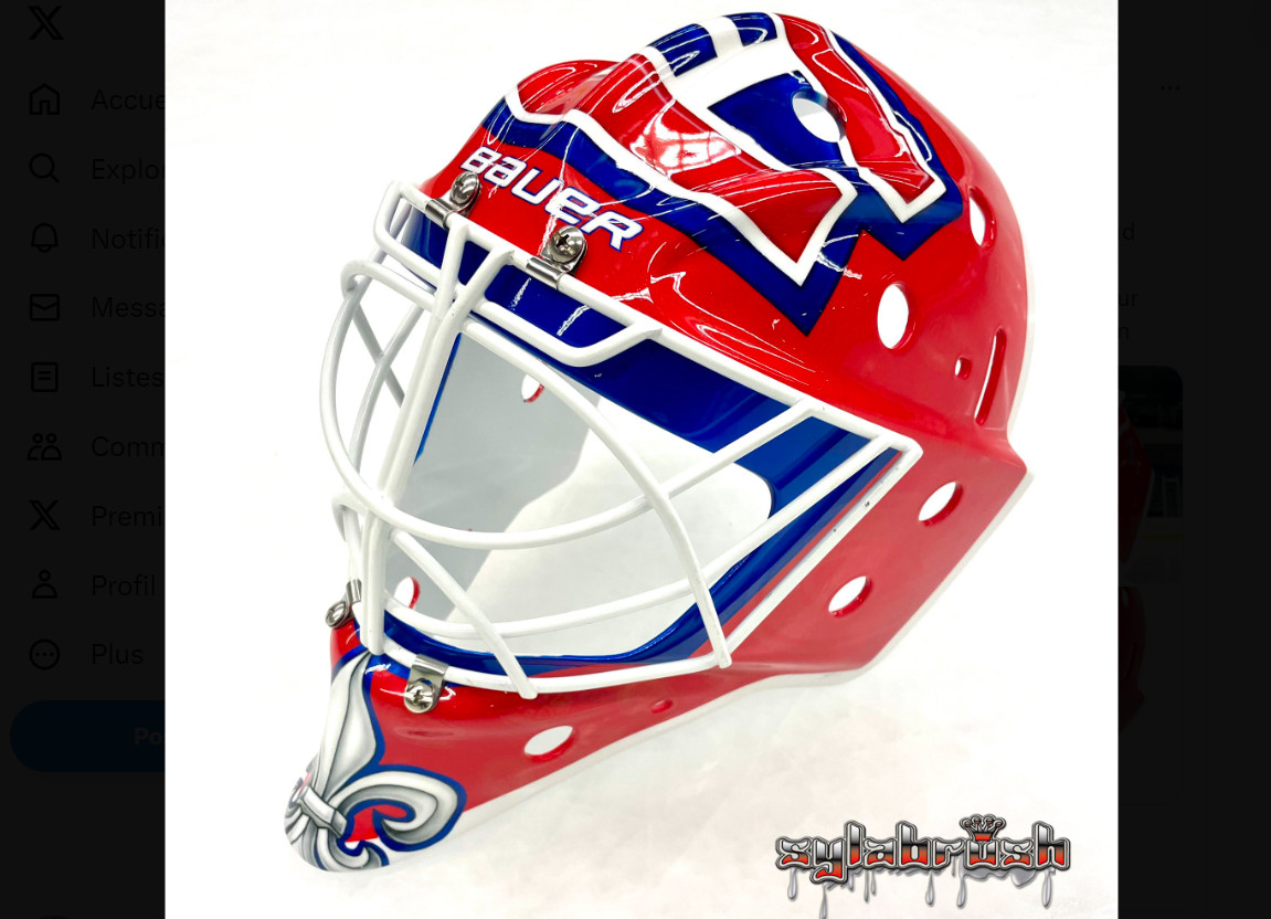 Jake Allen : un magnifique masque qui honore le peuple québécois