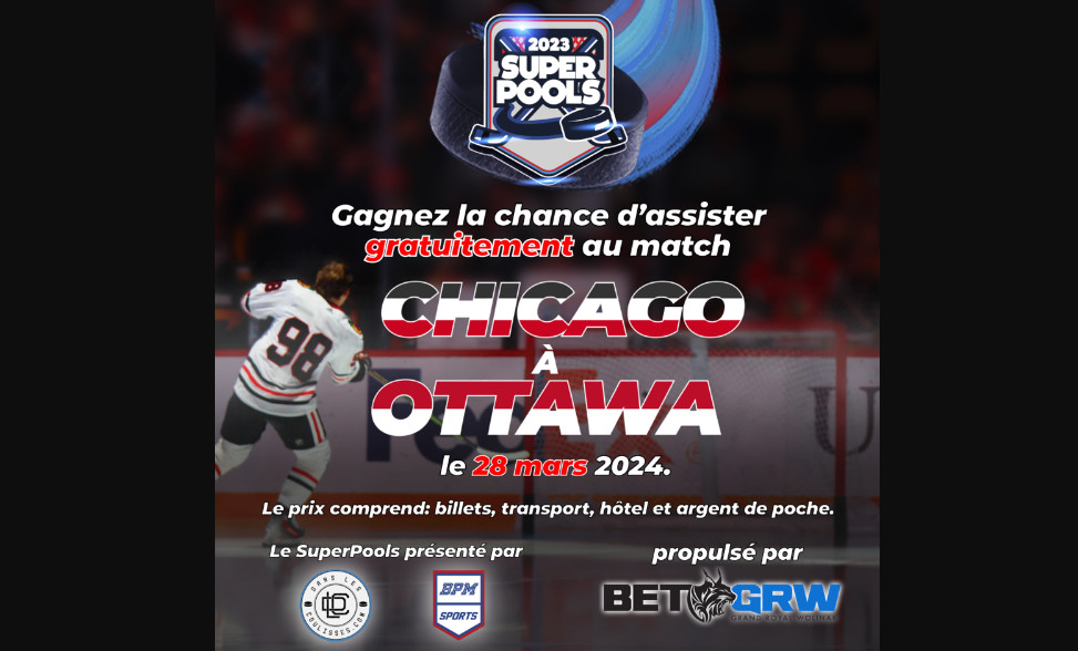 Concours : DansLesCoulisses enverra deux personnes à Ottawa pour y voir Connor Bedard