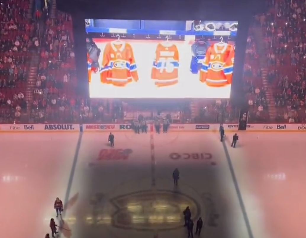 Étoiles filantes : Karl Tremblay honoré avant le match au Centre Bell