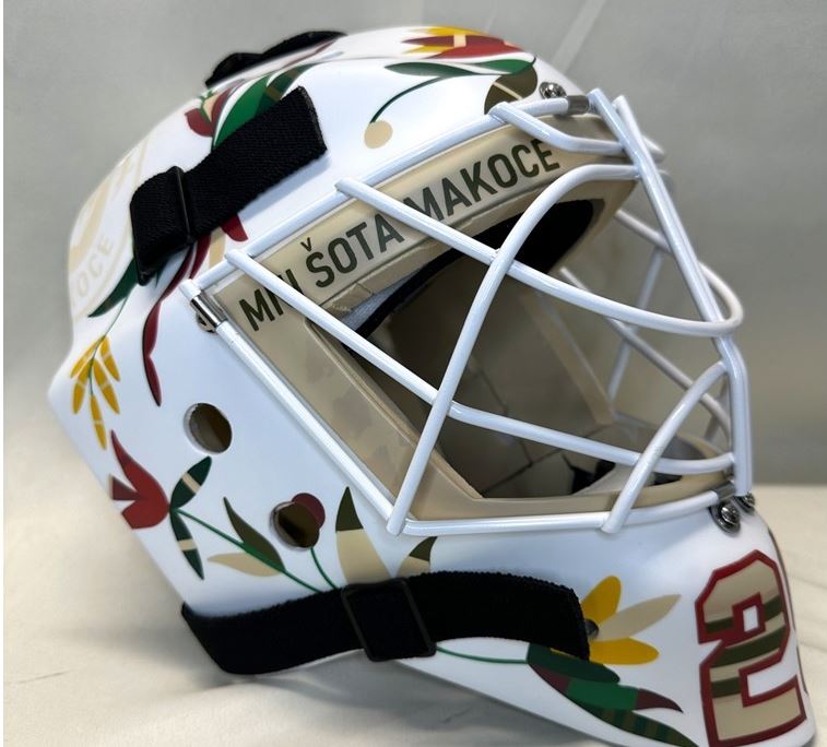 Le masque (controversé) de Marc-André Fleury mis aux enchères