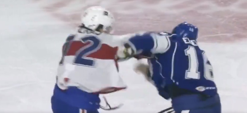 Victoire du Rocket : premier combat dans la LAH pour Arber Xhekaj