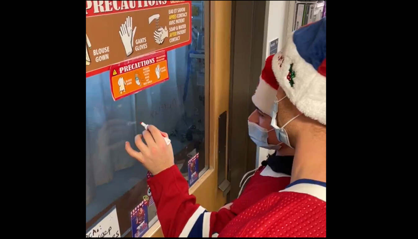 Visites des hôpitaux : les joueurs du Canadien peuvent avoir le sentiment du devoir accompli