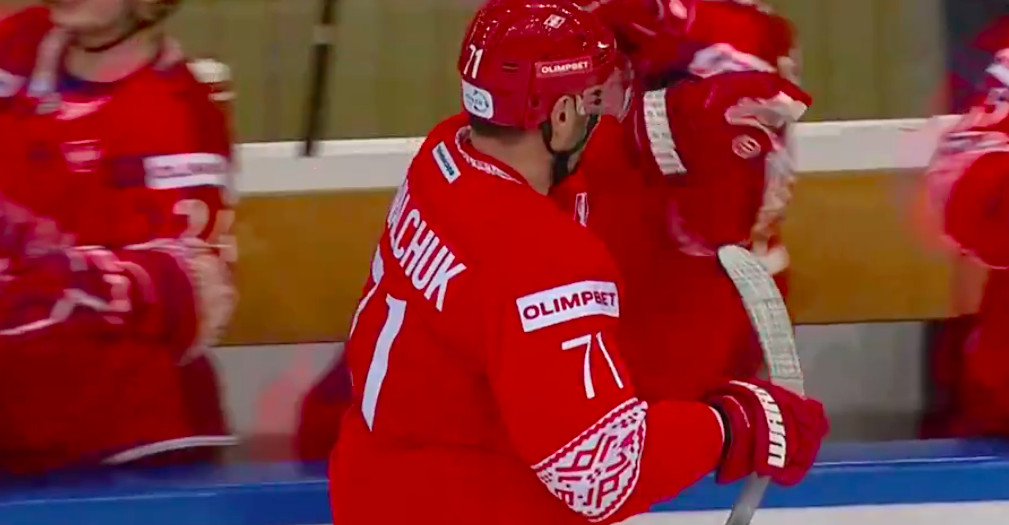Ilya Kovalchuk était crampé après son premier but