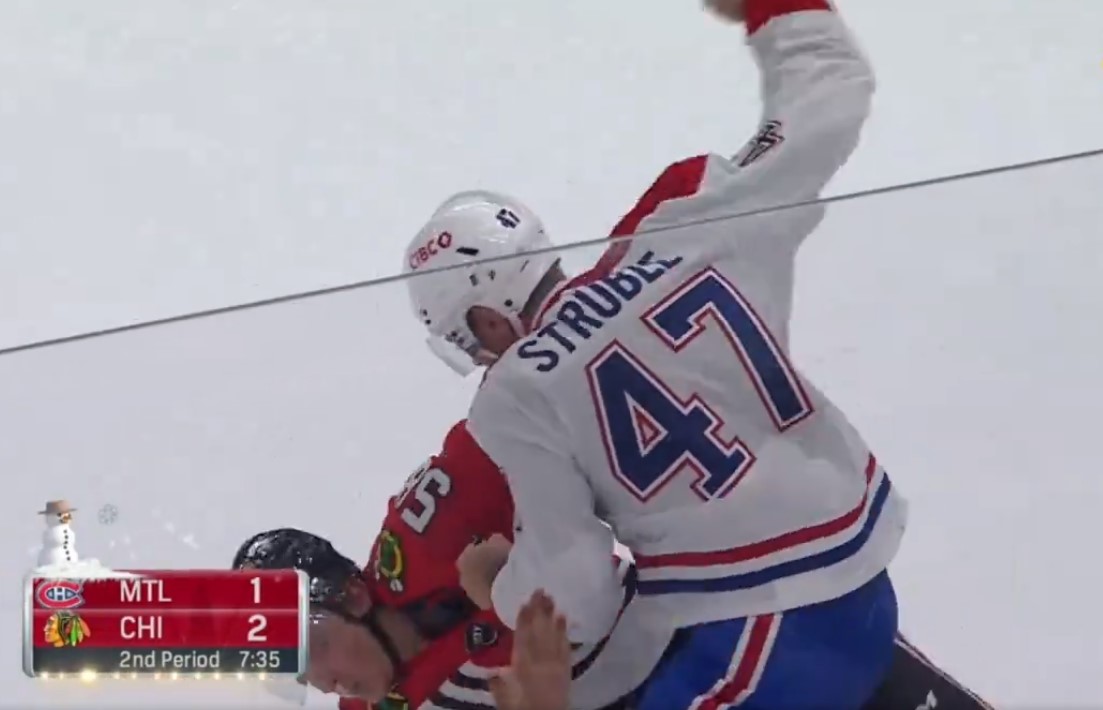 Mise en échec et combat de Jayden Struble : le point tournant dans le match