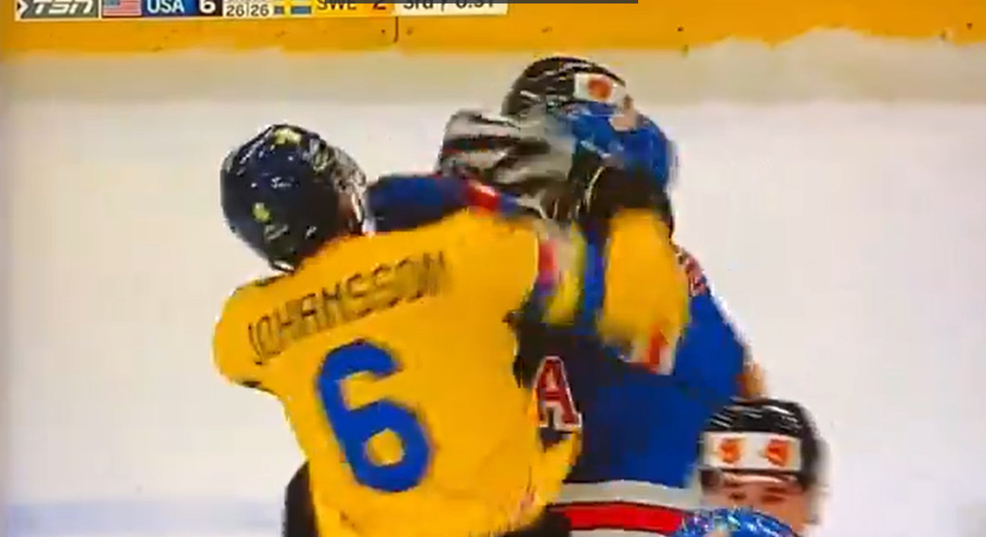 Lane Hutson se bat en fin de match dans la victoire pour l'or