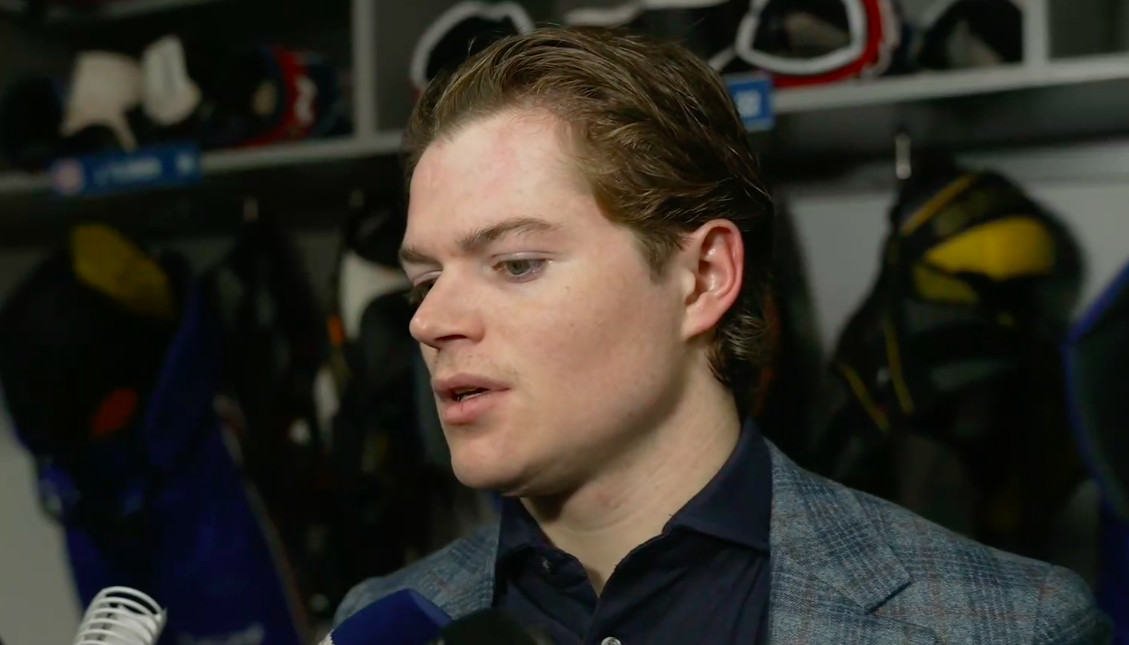 Caufield s'est fait questionner au sujet de la passion de St-Louis