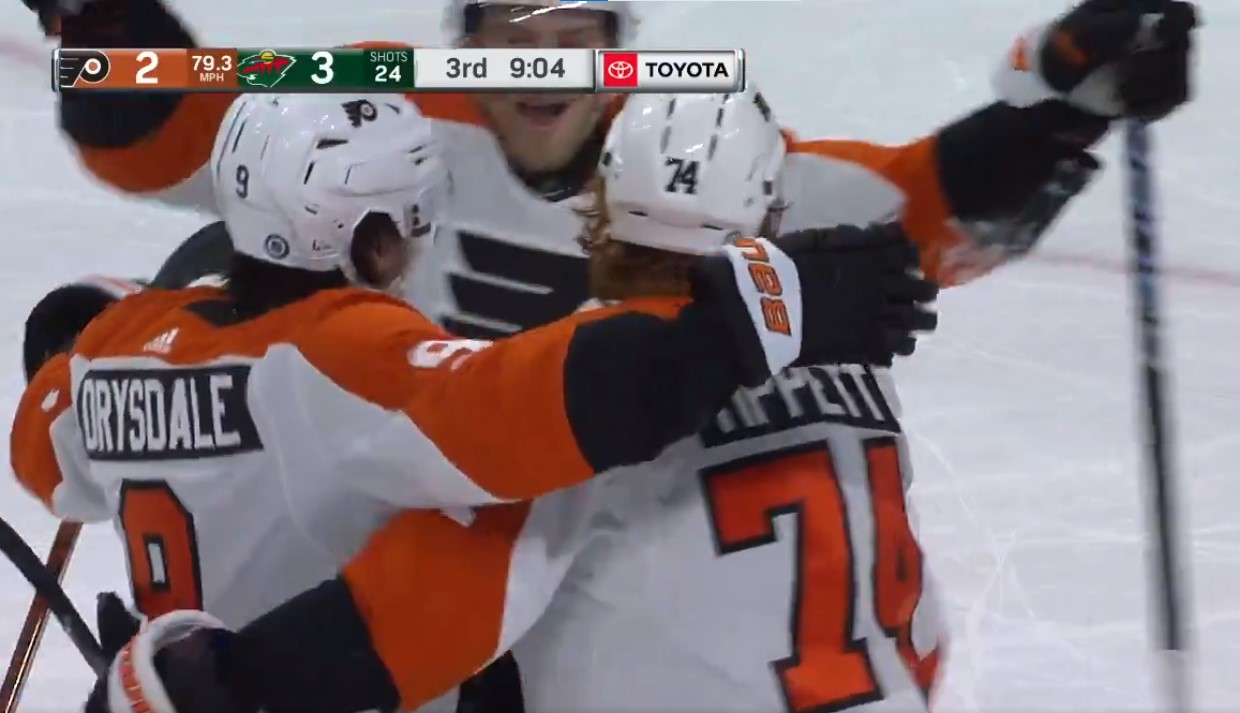 Top-2 : Jamie Drysdale obtient un deuxième point en deux matchs avec les Flyers