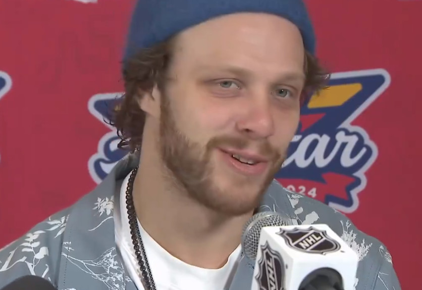 David Pastrnak nargue les Maple Leafs sur leur victoire au Match des étoiles