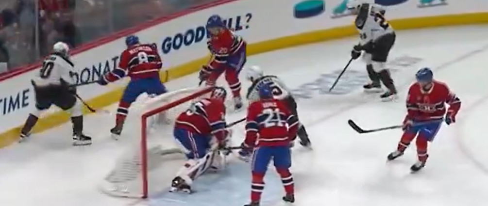 Samuel Montembeault a bien joué « pour qu'on ne jette pas son bobblehead aux poubelles »