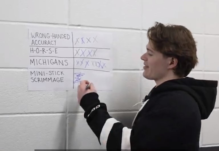 Sixième épreuve du Concours d'habiletés du CH : les joueurs votent pour le Michigan