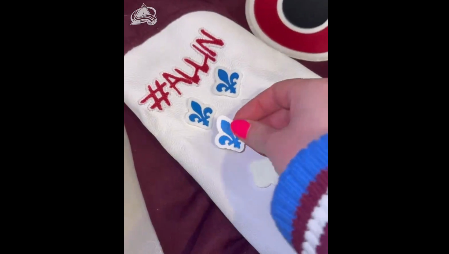 The Avalanche honors the Nordiques even in the playoffs
