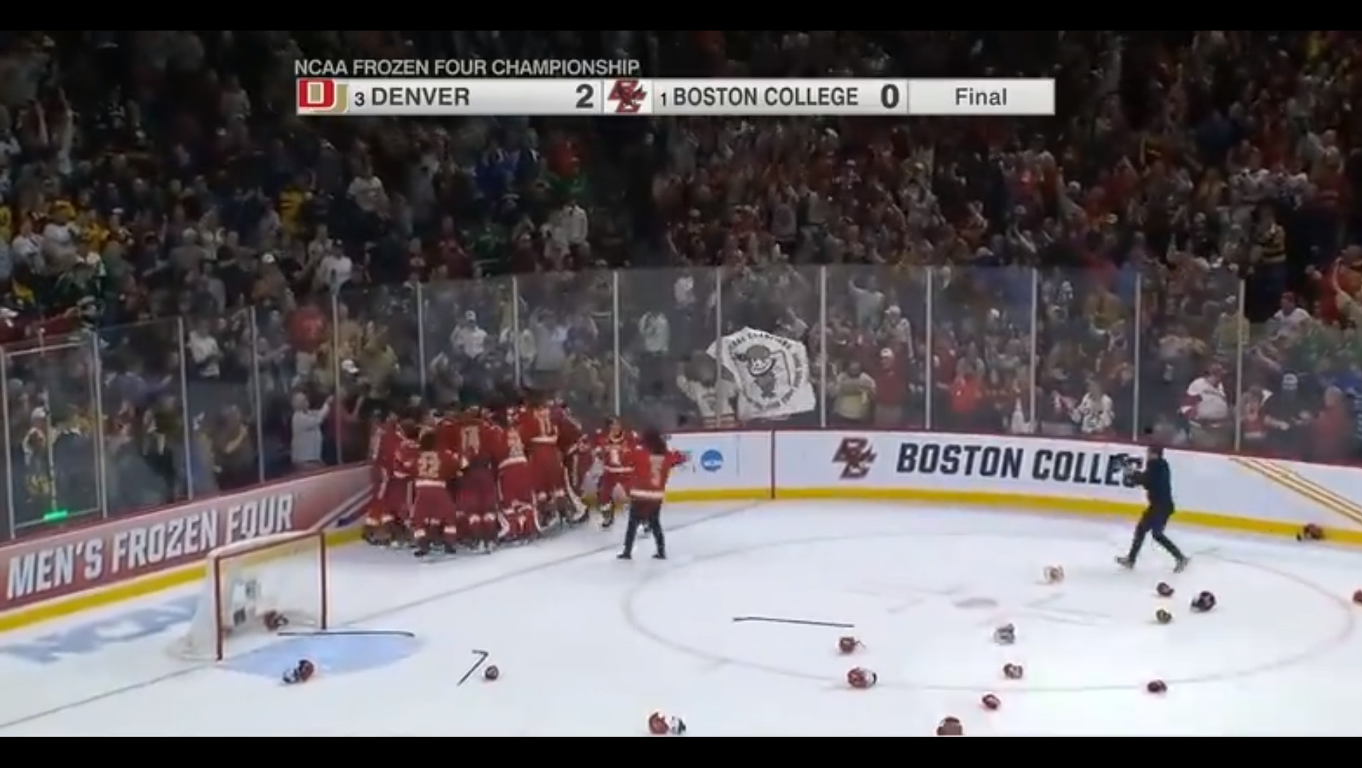 Jacob Fowler perd en finale du Frozen Four